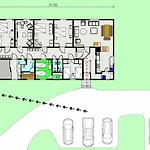 דירה Old Hospital & Sauna At The *